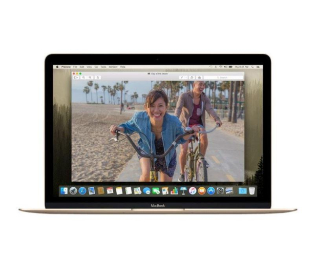 Apple MacBook Retina 5Y31/8GB/256/Mac OS Gold - 229563 - zdjęcie 3
